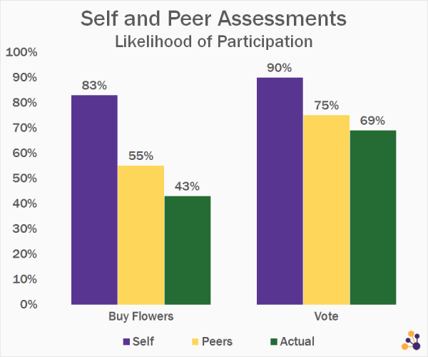 Flower and Vote Experiment