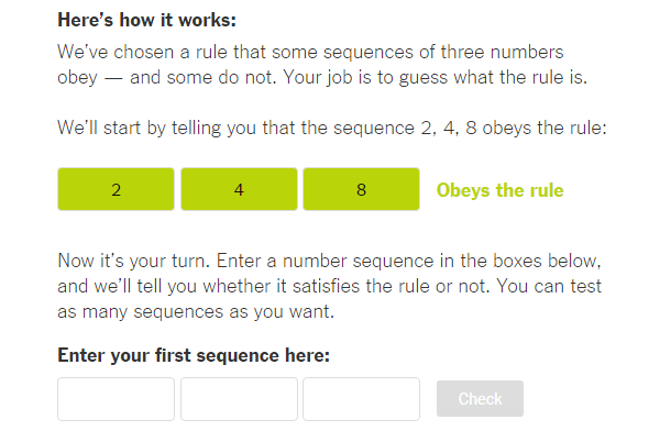 Sequence Games